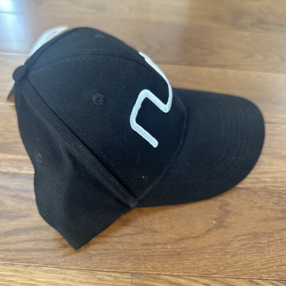 Nub Baseball Cap Stitched Embroidered Nub Logo Black Strapback NEW WITH TAGS - Picture 2 of 7